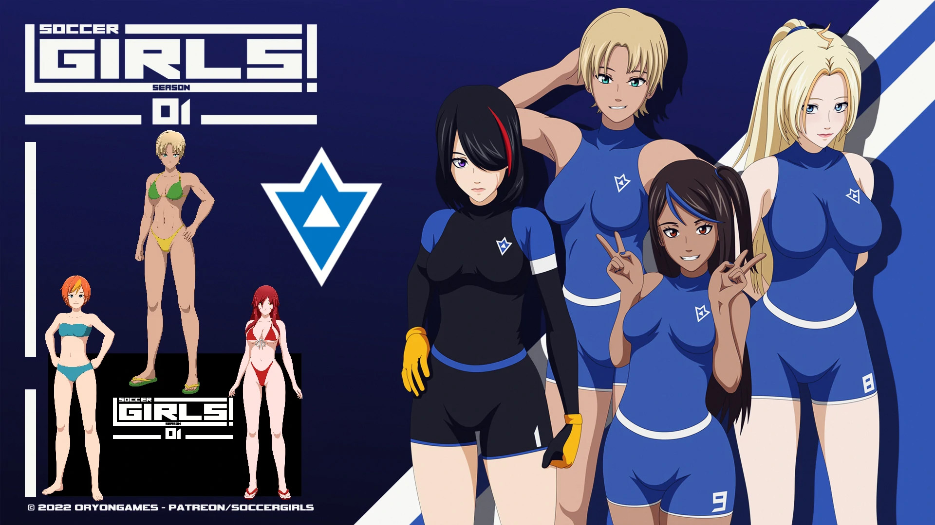 【欧美SLGAIGPT汉化3D】足球女孩Soccer Girls! [v0.0.2]【PC+安卓1.3G】-夺宝游戏